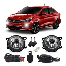 Kit Farol De Milha Fiat Argo E Cronos 2018 2019 + 4 Brindes