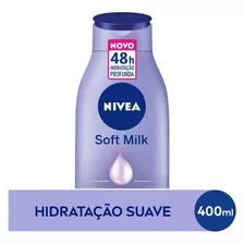 Loção Hidratante Nivea Soft Milk Hidratação Profunda 400ml