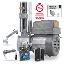 Motor Portão Eletrônico Basculante 1/4 Rápido Peccinin Cor Cinza Frequência 433mhz Tamanho Da Engrenagem 5/8 110v