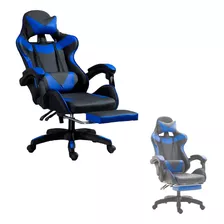 Silla Gamer Ergonómica Reclinable Con Descansa Pies