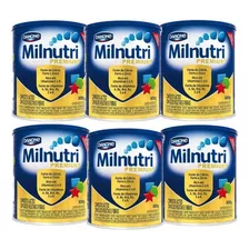 Danone Milnutri Premium Em Pó - Lata - Kit - 6 - 800 G