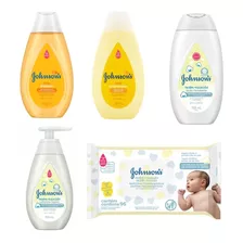 Kit Johnsons Baby Recém-nascido 5 Itens Puro Como Água