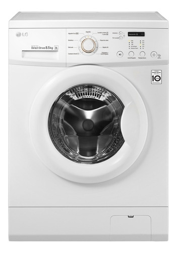 Lavarropas Automático LG Wm85we6 Inverter Blue White 8.5kg 220 v - 240 v