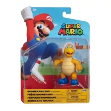 Super Mario - Boneco Boomerang Bro - 4.0 Polegadas - Candide