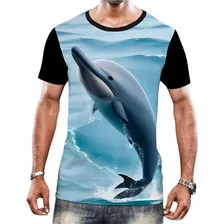 Camisa Camiseta Personalizada Golfinho Mar Boto Aquático 2