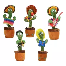 Juguete Cactus Bailarin Tiktok Baila Canta Repite Voz Luces