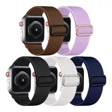 Correa Nylon Apple Watch Serie 6/5/4/3/2/1 (pack 5)