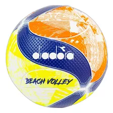 Bola Beach Volley Diadora - Marinho-laranja-limão