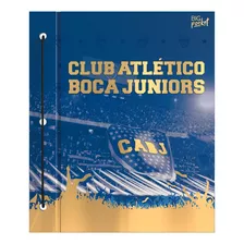 Carpeta Escolar 2 Tapas N°3 Boca Juniors Ppr Big Pocket