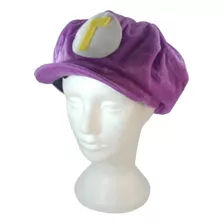 Touca - Boina - Super Mario - Chapeu Waluigi 