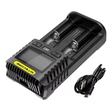 Cargador Um2 Usb Nitecore 2 Slots Display De Estado