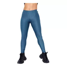 Kit 6 Calça Legging Em Cirre Poliamida 3d Cintura Alta