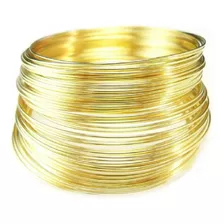Fio De Ouro Para Ourivesaria 18k-750 Peso 1g. (um Grama)