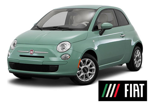 Tapetes 3d Charola Logo Fiat + Cajuela 500 2012 A 2019 2020 Foto 8