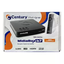 Receptor Midiabox B7 Century Midia Box B7 Hdtv Sat Regional