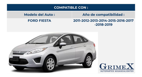 Par Espejos Ford Fiesta 2011-11-12-13-14-15-16-17-18-2019-19 Foto 3