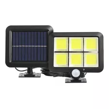 Lampara Led Panel Solar Sensor De Movimiento Smt-f120 *itech