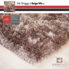 Tapete Silk Shaggy Fio De Seda Sob Medida 50x80