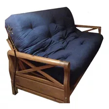 Colchon P/futon De Resortes En Chenille O Eco. Fabrica