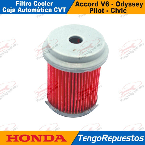 Filtro Caja Automtica Cvt Honda Accord Pilot Odyssey Civic Foto 3