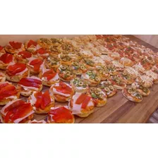 30 Pizzetas Surtidas + 30 Empanaditas De Copetin