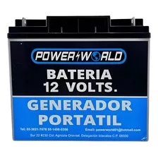 Batería Para Planta De Luz 12volts 18amp Generador De Luz