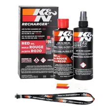 Kit Limpeza Filtro De Ar 99-5050 K&n Recharger K N Squeeze