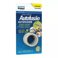 Cinta Autofusión Tek Bond Transparente 25mmx1m