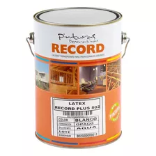 Pintura Latex Blanco Super Cubriente Plus 802 Record Galon