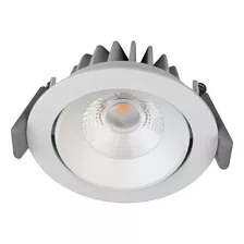 Luminaria Spot Led Embutir Redonda 10w 4000k 7012909 Osram Cor Branco 110v/220v