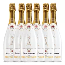 Champagne Veuve Du Vernay Ice Caja X 6 Bot Importado Francia