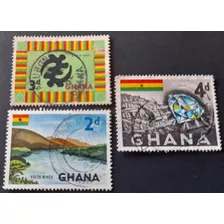 Sello Postal - Ghana - Simbolos Nacionales 1967 (3)