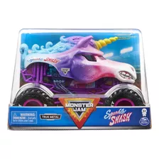 Brinquedo Veiculo Carro Monster Jam 1/24 Sparkle Smash 2022 Cor Colorido