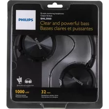 Philips Shl3060bk Arc - Auriculares (32 Mm, 106 Db, 1000 Mw), Color Negro