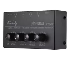 Muslady H400 Ultra-compacto 4 Canais Mini Áudio Estéreo