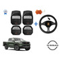 Tapetes 4pz + Cajuela + Volante Nissan Frontier 2021 - 2024