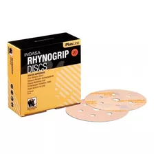 Caixa Com 50 Discos De Lixa P400 Rhynogrip Plus - Indasa