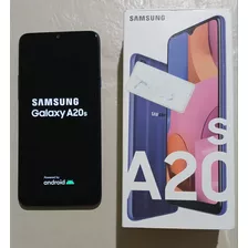 Celular Samsung Galaxy A20s Azul 3gb Ram 32 Gb