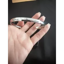 Brazalete De Plata Strerlina Gucci 