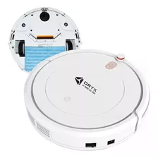 Aspiradora Robot Potente Inalámbrica Recargable Con Mopa Color Blanco