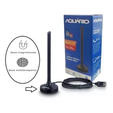 Antena De Tv Digital Aquário 5 Em 1 Vhf Uhf Fm Hdtv Dtv-100p