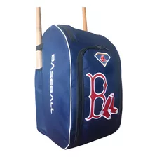 Maleta De Béisbol Tipo Backpack B Color Azul Marino 