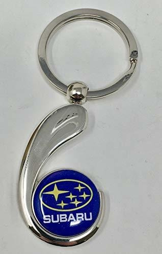 Foto de Llavero De Automocin, Subaru Logo Silver Keytag Llavero Lla