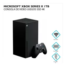 Microsoft Xbox Series X 1tb Consola De Videojuego Ssd 4k 