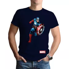 Camiseta Capitão América Marvel Vingadores