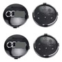 4 X Tapa Cubo Centro De Rin Negro Audi 60mm Ref 4b0601170 audi a 4 4 x 4