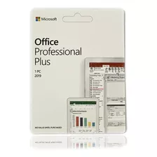 Microsoft Office Professional 2019 One User Lifetime Keycard