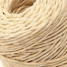 Corda De Sisal 2mm 500 Mts Fio Natural Artesanato Decoração