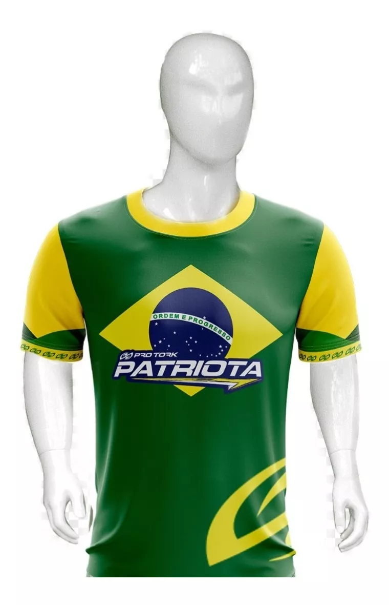 Camisa Camiseta Patriota Brasil Bandeira Brasileiro 2022