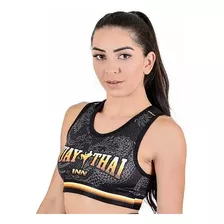 Top Innove Muay Thai Feminino Dragon Thai Tamanho Xgg Novo